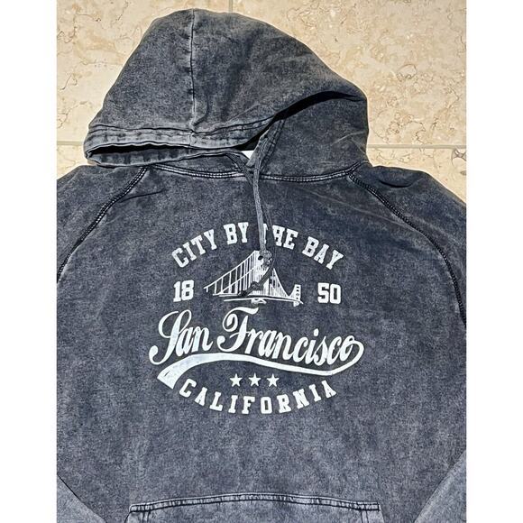 San Francisco City by Lane Seven Sweatshirt Hoodie, California USA Size L - Picture 3 of 6